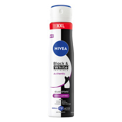 Black&White Invisible Authentic antyperspirant spray 250ml