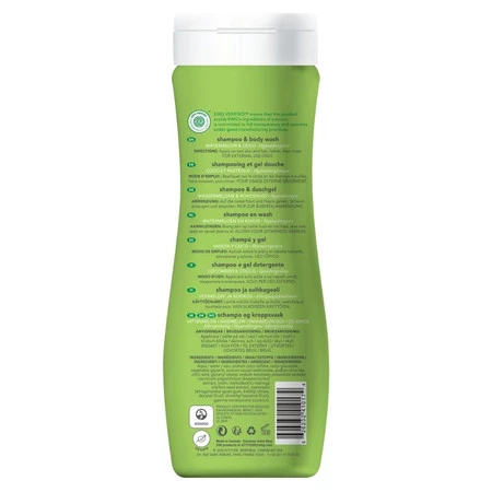 Attitude, Little Ones, Płyn do mycia i szampon 2w1, Arbuz i Kokos, 473 ml