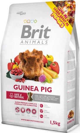 BRIT ANIMALS Guinea Pig Complete 1,5kg dla świnki