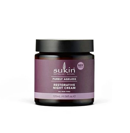 Sukin, PURELY AGELESS Regenerujący krem na noc, 120ml