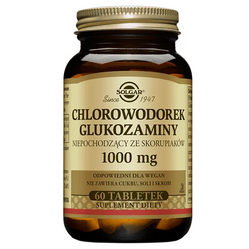 SOLGAR Chlorowodorek Glukozaminy 1000mg KRÓTKA DATA 2026-10-31