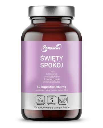 Panaseus Święty Spokój 50 kapsułek Stres
