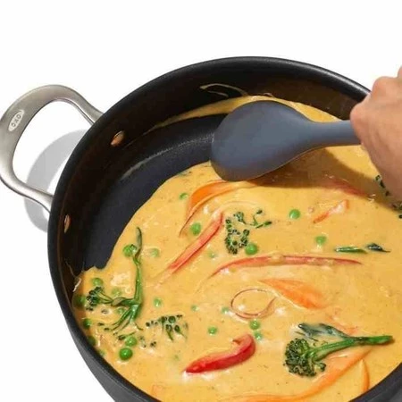 OXO-Łyżka elestyczna silikonowa szara, Good Grips