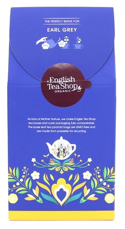 English Tea Shop, Herbata Earl Grey, 15 piramidek
