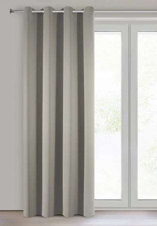 ZASŁONA GOTOWA D91 PARISA 135 X 250 CM CIEMNOBEŻOWY