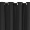ZASŁONA GOTOWA ADARI 140 X 250 CM CZARNY