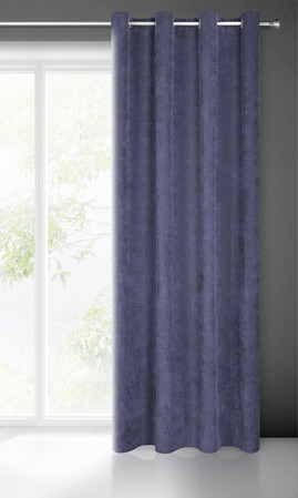 ZASŁONA GOTOWA JULIE 140 X 250 CM GRANATOWY