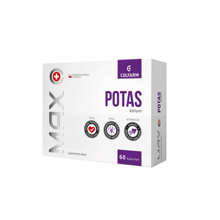 Colfarm Potas 333 Mg 60 K Krążenie Serce