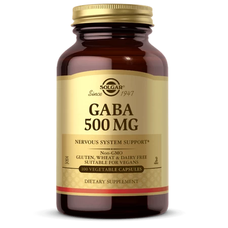 Solgar Gaba 500 mg 100 kaps.