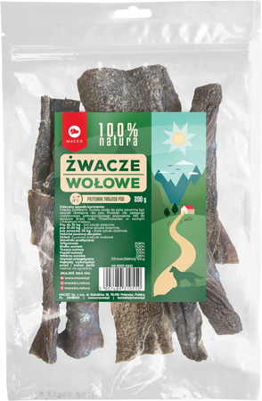 MACED 100% Natura Żwacze wołowe 200g