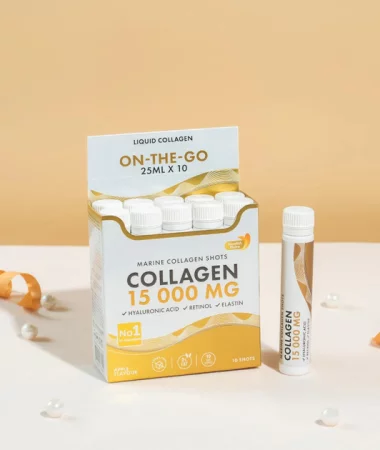 Swedish nutra Marine Collagen 15 000 mg kolagen do picia Shots 25 ml x 10 szt.