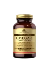 Solgar OMEGA 3 kwasy tluszczowe EPA i DHA potrójna siła 50 kaps.