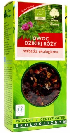 Herbata Owoc Dzikiej Róży BIO 50 g Dary Natury