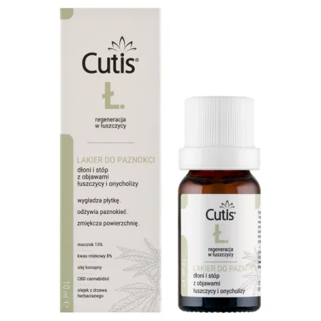 Cutis Ł -  lakier do paznokci + CBD 10 ml