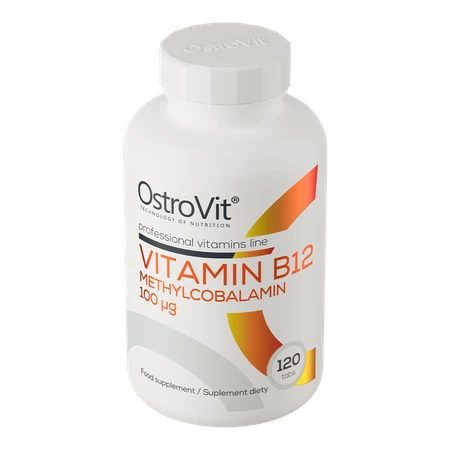 OstroVit Witamina B12 Metylokobalamina 100 µg - 120 tabl.
