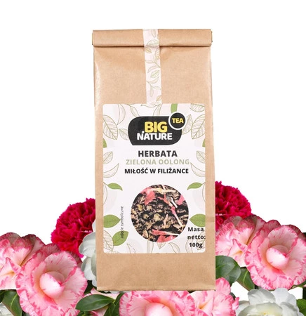 Herbata zielona OOLONG MIŁOŚĆ W FILIŻANCE 100g