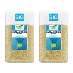 Zestaw 2x Bio Planet − Kuskus razowy BIO − 1 kg