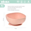 Beaba Silikonowa miseczka z przyssawką pink
