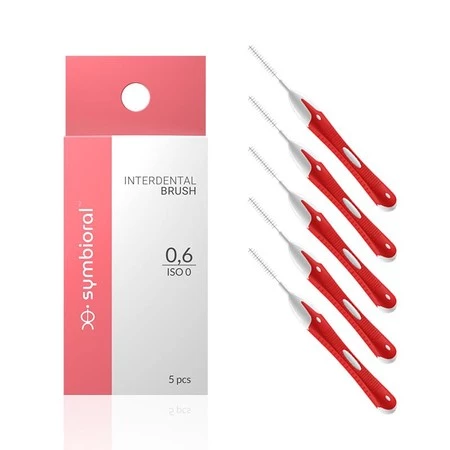 SYMBIORAL INTERDENTAL BRUSH 0,6MM 5szt. ISO 0