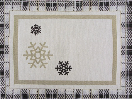 Podkładka gobelinowa rozm.: 35 x 45 cm, kolor: beżowy