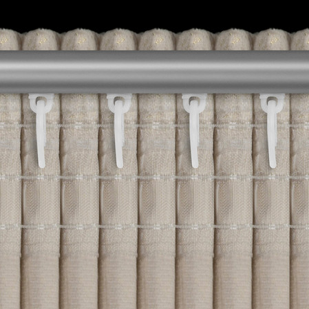 Zasłona 135x270 Avena beżowa szampańska gotowa na taśmie