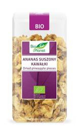 BIO PLANET ANANAS SUSZONY KAWAŁKI BIO 100 g
