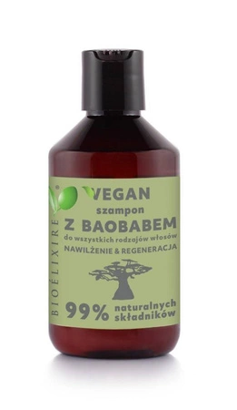 Vegan szampon intensywnie nawilżający Baobab 300ml