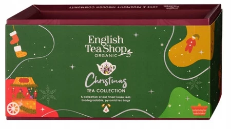 English Tea Shop Christmas Tree Collection Green Wonders 6 smaków- zestaw 6 piramidek