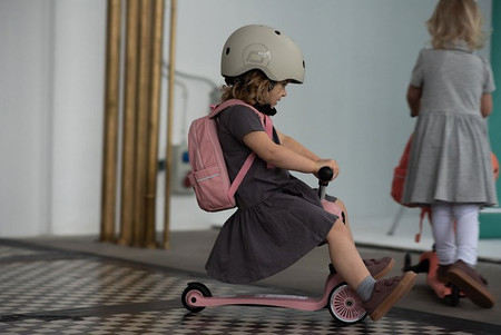 SCOOTANDRIDE Kask S-M dla dzieci 3+ Rose