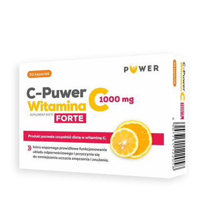 Puwer C-Puwer FORTE Witamina C 1000 mg 30 kaps.