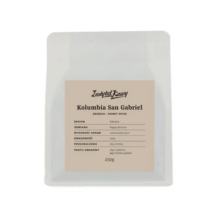 Instytut Kawy - Kolumbia San Gabriel Natural Filter 250g