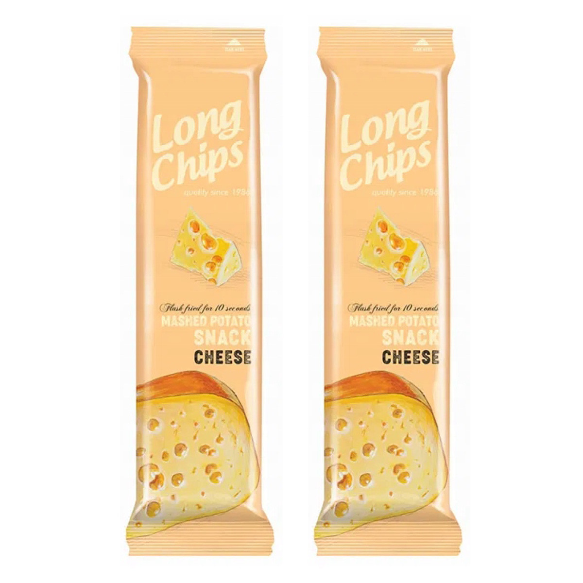Zestaw 2x Chipsy ziemniaczane o smaku sera 75 g - Nabea.pl