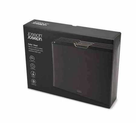 JJ - Zestaw 4 desek do krojenia Folio™ Steel Carbo