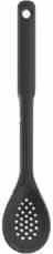 OXO-Łyżka cedzakowa silikonowa czarna, Good Grips