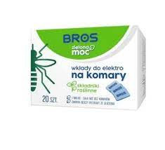 BROS Wkłady uzupełniające do Elektro na komary 20 szt.