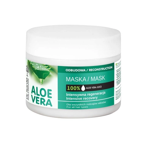 Dr. Santé Aloe Vera maska aloesowa z keratyną, ceramidami dla wszystkich rodzajów włosów 300ml