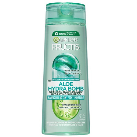 Fructis Aloe Hydra Bomb szampon wzmacniający do włosów odwodnionych 400ml