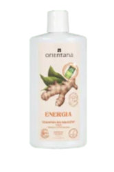 Orientana, Ajurwedyjski szampon do włosów, imbir i trawa cytrynowa, 210 ml
