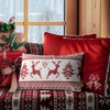 POSZEWKA ŚWIATECZNA NOEL01 45 X 45 CM CZERWONY