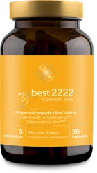 KAPSUŁKI NA WSPARCIE ODPORNOŚCI (MY BEST 2222) 30 szt. - MYBESTPHARM