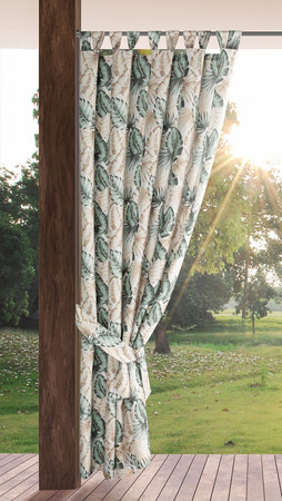 Zasłona gotowa Garden 7 na Szelkach 155 x 260 cm, Beżowy