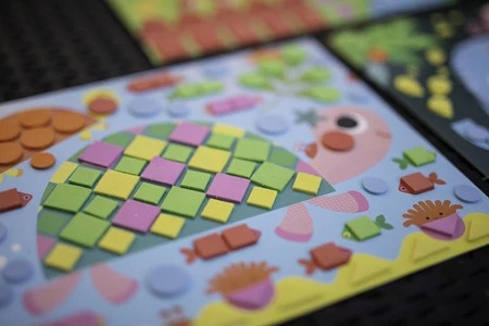 Janod Zestaw kreatywny Mozaika Zwierzęta 3+