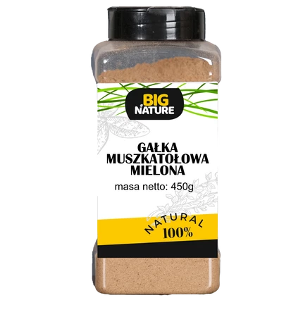 GAŁKA MUSZKATOŁOWA MIELONA 450G