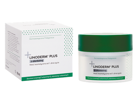 Ziołolek − Linoderm Plus z alantoiną, maść kosmetyczna − 50 ml