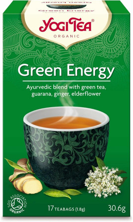 Yogi Tea Herbata Green Energy Bio 17X1,8G Zielona