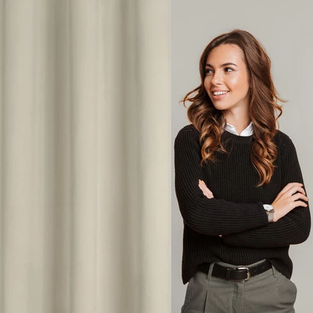 Zasłona gotowa Nita 140 x 250 cm, Beżowy