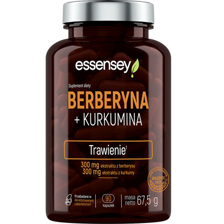 ESSENSEY BERBERYNA + KURKUMINA 90 kap