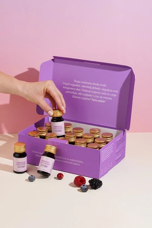 Zestaw 2x Natu Care Premium Collagen, szoty kolagenowe 10 000 mg, 15 szt. smak owoców leśnych