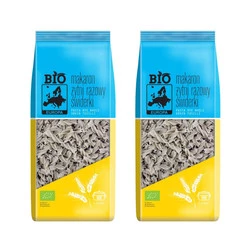 Zestaw 2x MAKARON (ŻYTNI RAZOWY) ŚWIDERKI BIO 400 g - BIO PLANET
