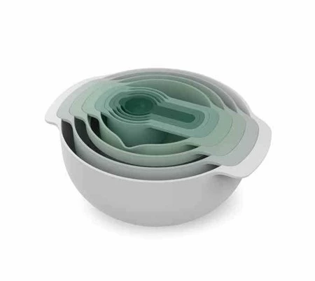 JJ - Zestaw misek i miarek Nest™ 9 Plus, sage